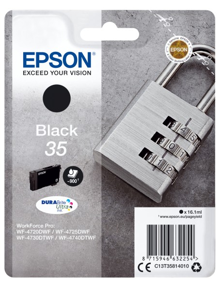 ÷ Tinta original epson t3581 negro c13t35814010 16.1ml