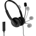 Auriculares Diadema Energy Sistem Office 2+ / Micro integrado flexible / Jack 3.5mm / Negro / 452026