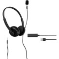 Auriculares Diadema Energy Sistem Office 2+ / Micro integrado flexible / Jack 3.5mm / Negro / 452026