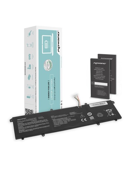 Batería compatible para portátil ASUS C31N1905 11.55V 3400mAh Movano