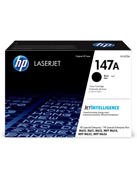 ÷ Tóner original hp w1470a 147a negro 10.500 páginas