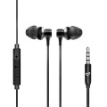 Auriculares Energy Sistem Metallized / Cable 1.2 / Microfono Integrado / Control de Volumen / Negro / 456727