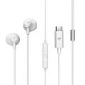 Auriculares Energy Sistem EasyPods / Conector Type-C / Cable 1.2 / Microfono Integrado / Control de Volumen / Blanco / 459278