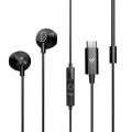 Auriculares Energy Sistem EasyPods / Conector Type-C / Cable 1.2 / Microfono Integrado / Control de Volumen / Negro / 459513