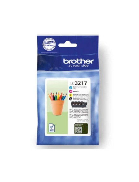 Tinta Original Brother Multipack LC3217  (bk/c/m/y)