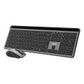 ÷ Teclado y mouse ngs eclipse kit multifunci?n recargable con 12 teclas multimedia