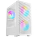 ÷ Caja microatx gaming mars gaming mcvortexw cristal templado frontal mesh gpu 273mm 1x3.5 2x2.5 blanc