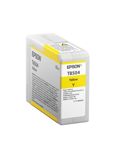 ÷ Tinta original epson t8504 amarillo c13t850400 80ml