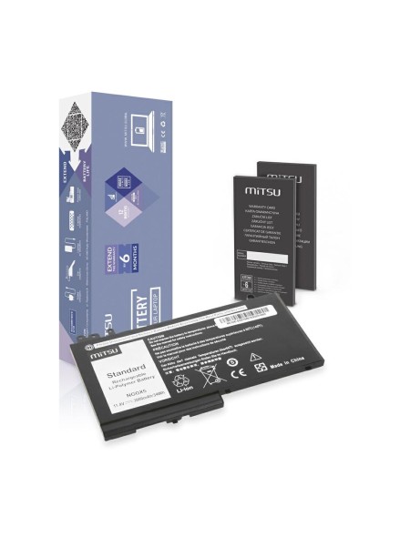 Batería compatible para portátil DELL E5270 11.4v 3000 mAh Mitsu