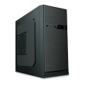 ÷ Caja microatx coolbox m500 black usb 3.0 con fuente de alimentacion basic 500gr