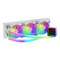 ÷ Sistema de refrigeracion liquida mars gaming ml-ultra360 white 3x12cm iluminacion argb (adressable) 