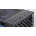 ÷ Caja microatx gaming mars gaming mcvortex cristal templado frontal mesh gpu 273mm 1x3.5 2x2.5 negro