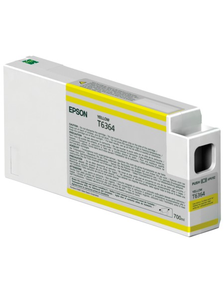 ÷ Tinta original epson t6364 amarillo c13t636400 700ml