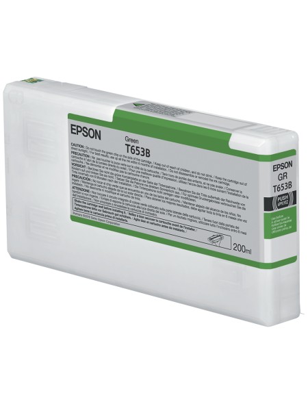 ÷ Tinta original epson t653b verde c13t653b00 200ml