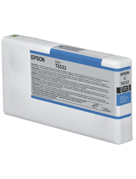 ÷ Tinta original epson t6532 cian c13t653200 200ml