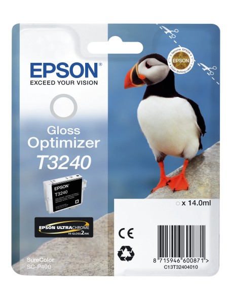 ÷ Tinta original epson t3240 optimizador de brillo c13t32404010 14ml