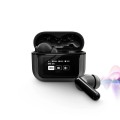 Auriculares Inalambricos Bluetooth Energy Sistem Display ANC / Cancelacion de ruido / IPX5 / Pantalla en estuche / Negro / 459179