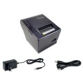 Impresora tickets termica Equip / Papel 58mm / USB / Rj45 / Negra EQ351001 / Embalaje un poco deteriorado