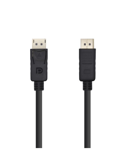 ÷ Aisens - cable displayport v1.2 negro, 5.0m