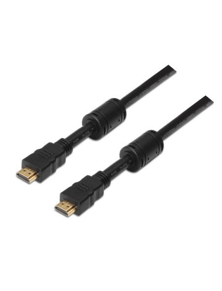 ÷ Aisens - cable hdmi alta velocidad / hec con ferrita, a/m-a/m, negro, 10m