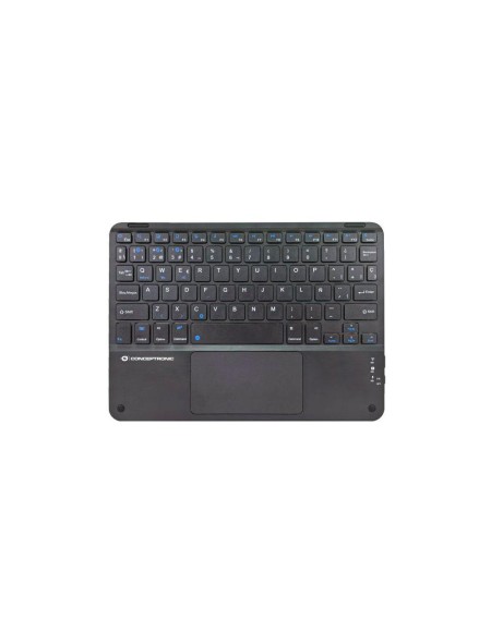 Mini Teclado Inalambrico Bluetooth Conceptronic / Con touchpad / Negro / TOBIN01BES