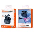 Auriculares Bluetooth 5.3 Muffin TC3252 / Tws / Base de carga / Tactil / Negro / Mtk / 0352526