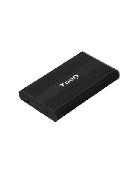 Caja externa aluminio 2.5 USB 2.0 Sata Tooq Negra / TQE-2510B