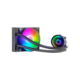 Refrigeracion liquida Mars Gaming ML120 / 12x12cm / FRGB / TDP 200w / Negro / MLONE120