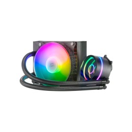 Refrigeracion liquida Mars Gaming ML120 / 12x12cm / FRGB / TDP 200w / Negro / MLONE120