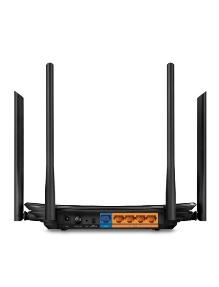÷ Router wifi dualband tp-link archer c6 ac1200 300mb en 2,4ghz y 867mb en 5ghz 5p giga 4 antenas fija