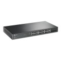 ÷ Switch semigestionable poe+ tp-link sg2428p 24p giga poe+ y 4 ranuras sfp gigabit