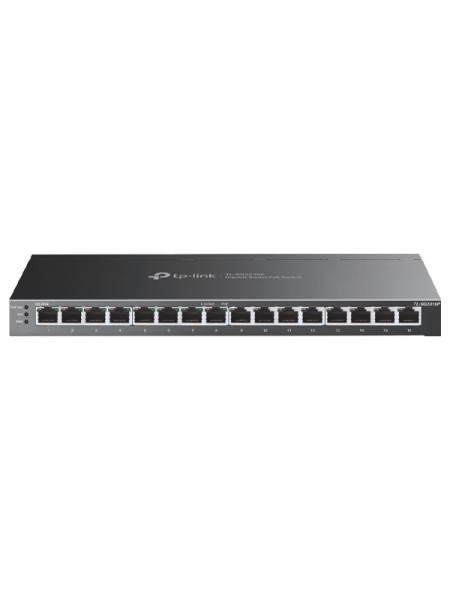 ÷ Switch gestionable poe+ tp-link tl-sg2016p 16p giga de estos 8p poe+ (120w) integracion por omada sd