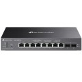 ÷ Switch semigestionable tp-link sg2210mp-m2 10p 8p poe+ 2.5gbs + 2p 10g sfp+ total 160w poe