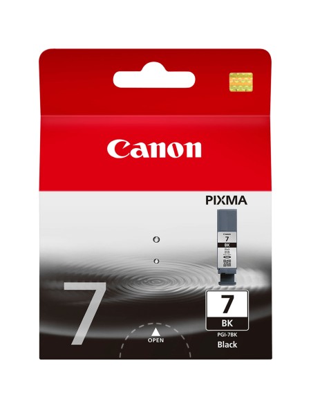 ÷ Tinta original canon pgi7 negro 25ml