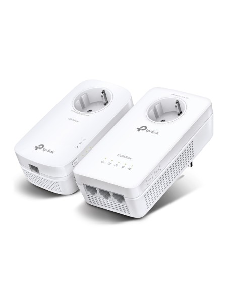 ÷ Homeplug wifi tp-link tl-wpa8631p kit 1300mb av500 ac1300 con 3 puertos giga passthrough kit compues