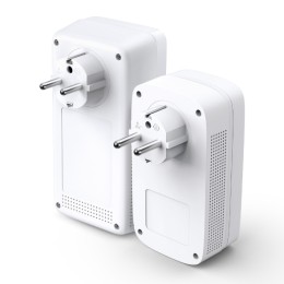 ÷ Homeplug wifi tp-link tl-wpa8631p kit 1300mb av500 ac1300 con 3 puertos giga passthrough kit compues