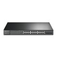 ÷ Switch semigestionable jetstream tp-link sg3428mp 28p gigabit de los cuales 24p poe+ (384w) y 4 ranu