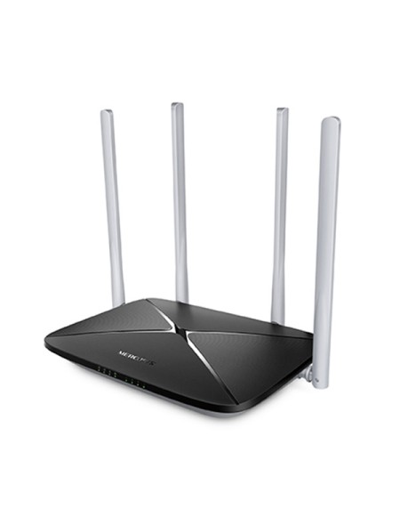 ÷ Router wifi ac dualband mercusys ac12 wifi ac1200 4 puertos lan 1 puerto wan 4 antenas de 5dbi