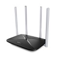 ÷ Router wifi ac dualband mercusys ac12 wifi ac1200 4 puertos lan 1 puerto wan 4 antenas de 5dbi