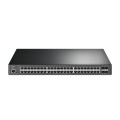÷ Switch gestionable l2 tp-link sg3452xp 48p poe+ (500w) con 4p 10ge sfp+ formato rack