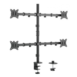 ÷ Soporte de mesa equip 650159 para 4 pantallas 17