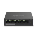 ÷ Switch no gestionable mercusys ms105gp 5p 10/100/1000 de estos 4p poe+ 65w ethernet mini desktop