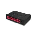 ÷ Switch no gestionable mercusys ms105gs 5p 10/100/1000 ethernet mini desktop carcasa metalica