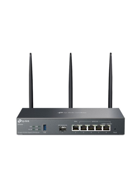 ÷ Router vpn tp-link er706w gigabit omada ax3000 1p sfp y 5p rj45 omada mesh wifi doble banda
