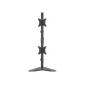 ÷ Soporte de mesa con base equip 650128 para 2 pantallas 13