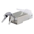 ÷ Kit 50 conectores rj45 equip categoria 8.1 apantallado 121148