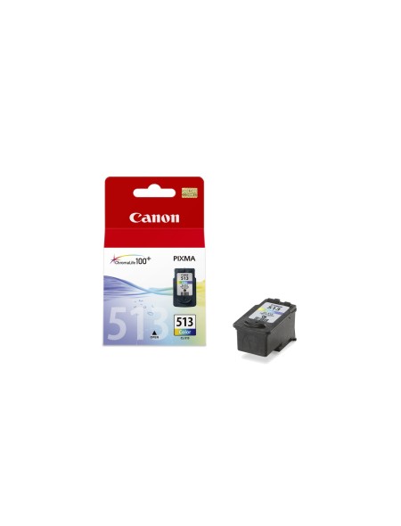 ÷ Tinta original canon cl513 tricolor 9ml + alarma