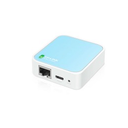 ÷ Router wifi tp-link wr802n 300mb 1p eth 1p micro usb antena interna tama?o bolsillo
