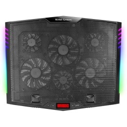 ÷ Base de refrigeracion para portatiles mars gaming mnbc5 con soporte adicional de movil/tablet para p