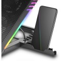 ÷ Base de refrigeracion para portatiles mars gaming mnbc5 con soporte adicional de movil/tablet para p